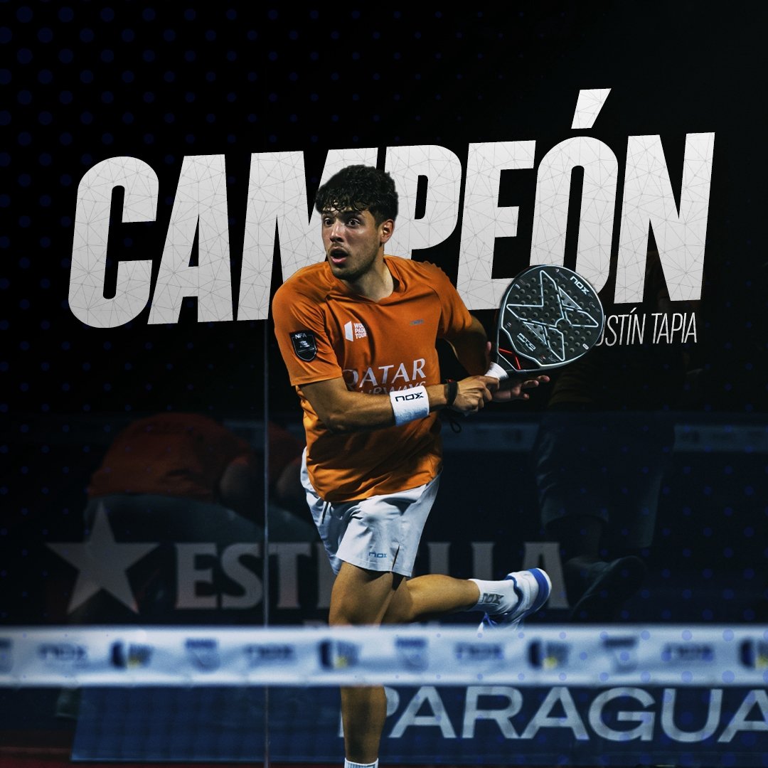 Arranque de temporada espectacular de Agustín Tapia con un póker de victorias. - NOX