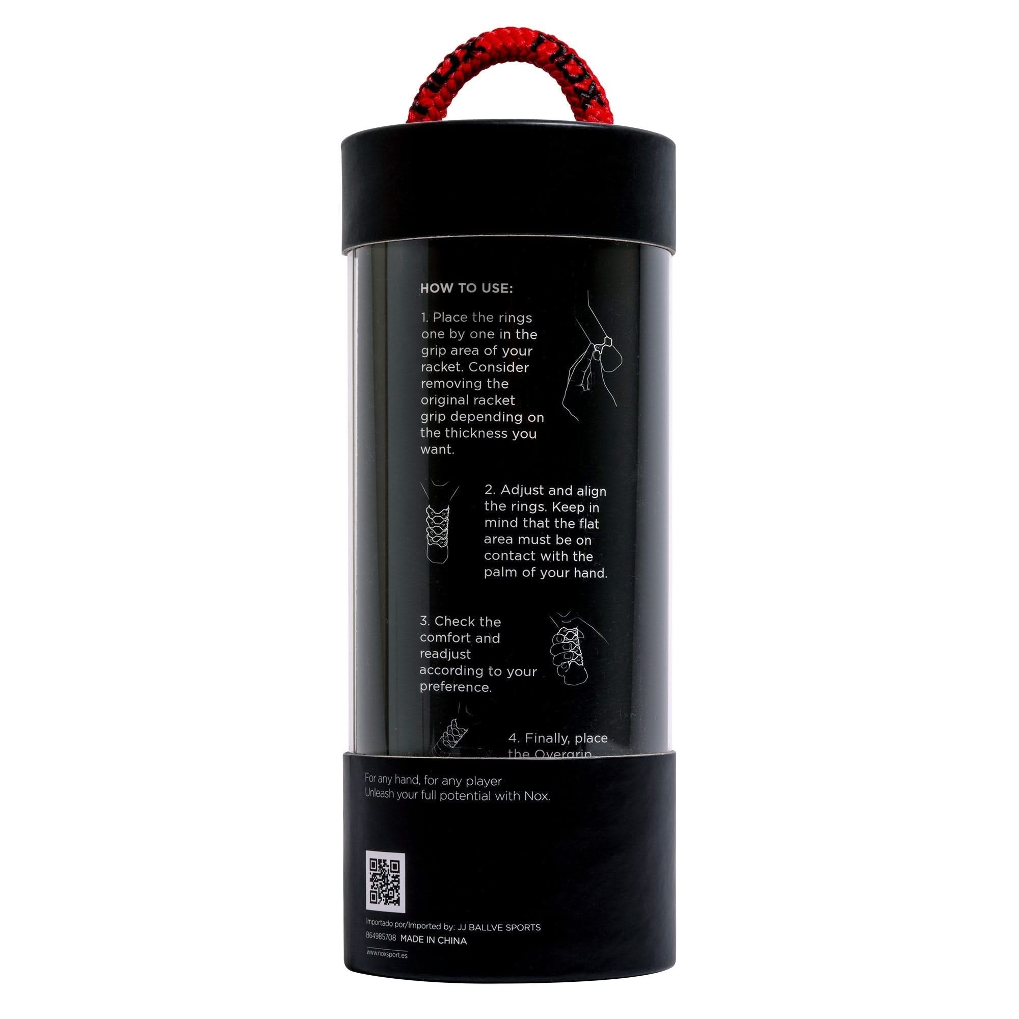 Caja 6 uds. - NOX Custom Grip - NOXAccesorios NOX para pádel y tenisBolsas/Cajas MKP