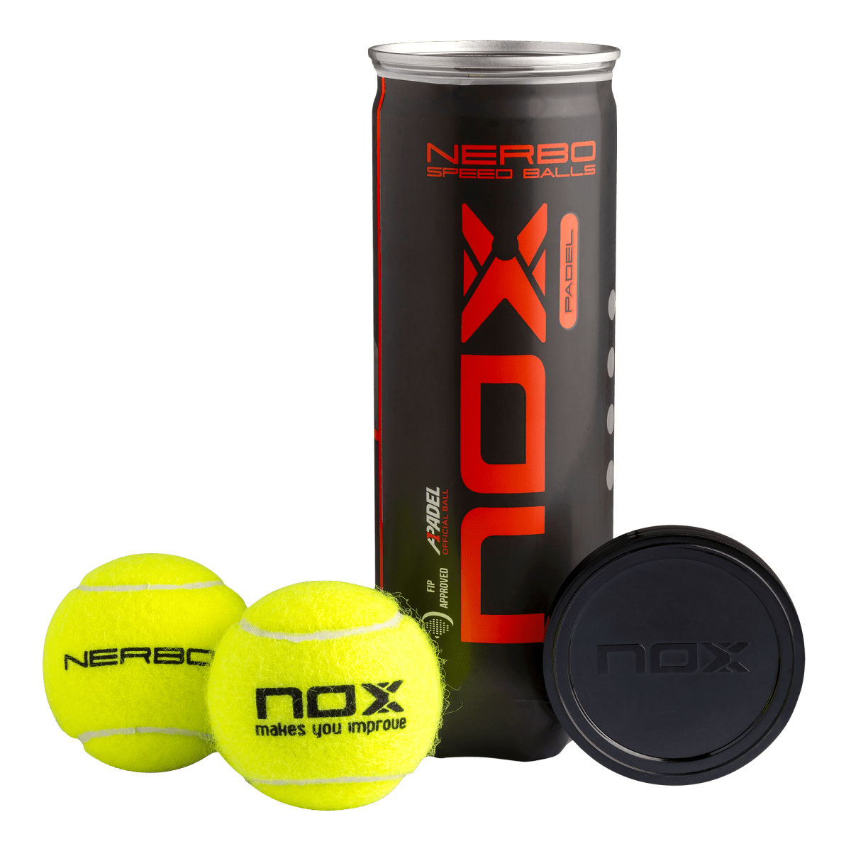 Case of NERBO Padel Balls (24 Cans)