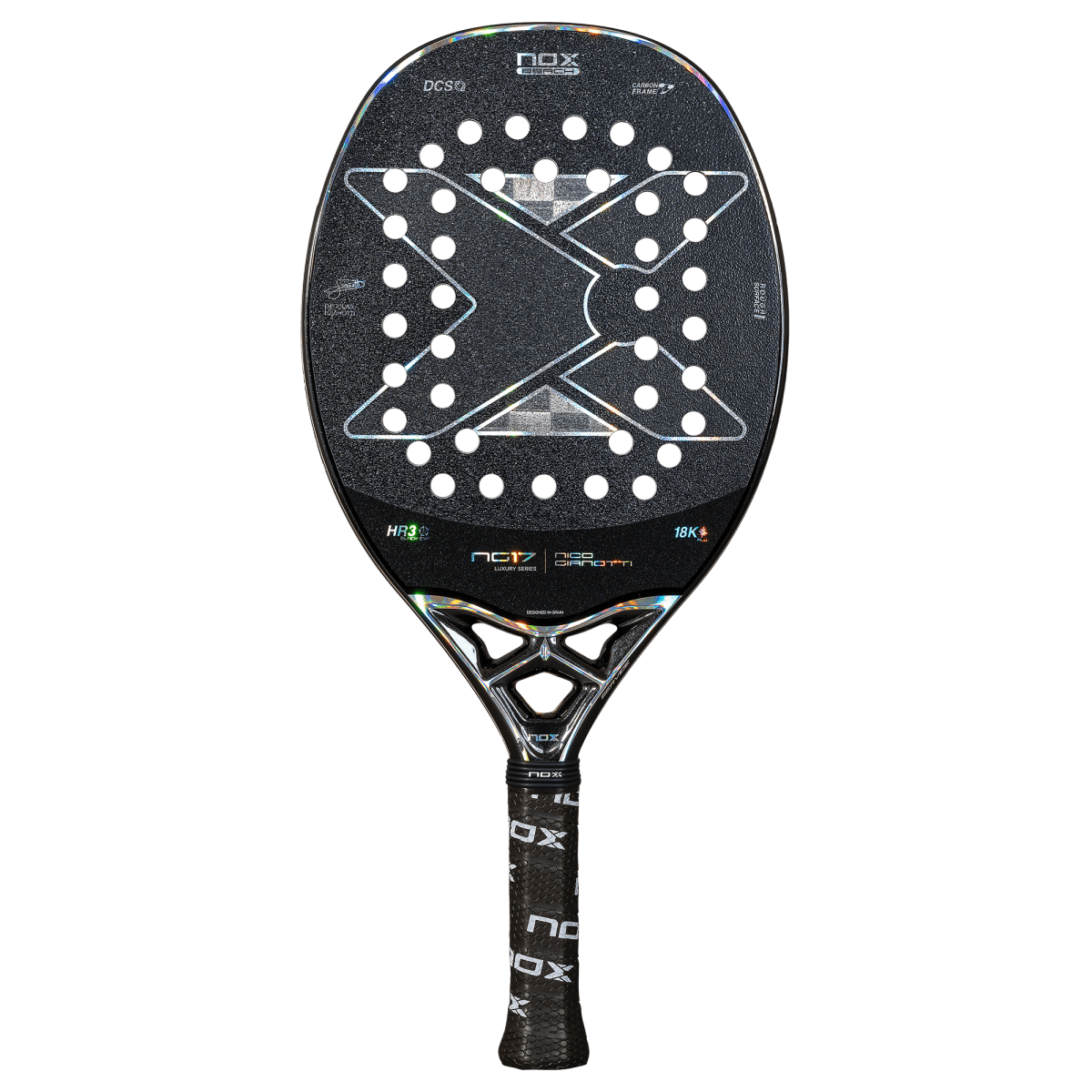 Pala beach tennis NG17 Luxury 2025. La pala de Nico Gianotti - NOX2024Palas Beach Tennis