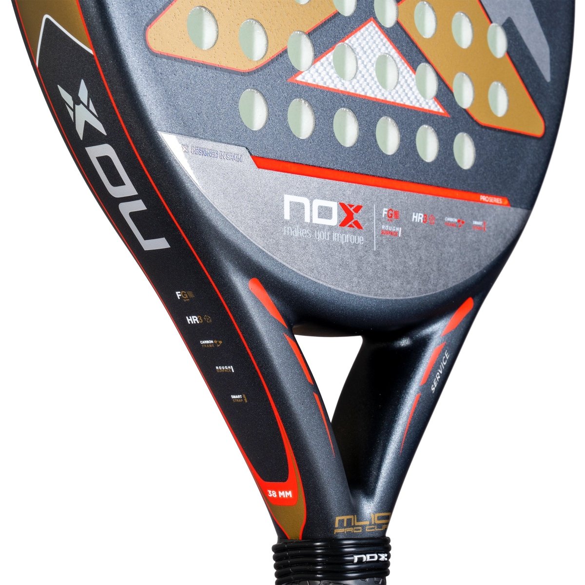 ML10 PRO CUP ROUGH SURFACE EDITION. La pala de Miguel Lamperti