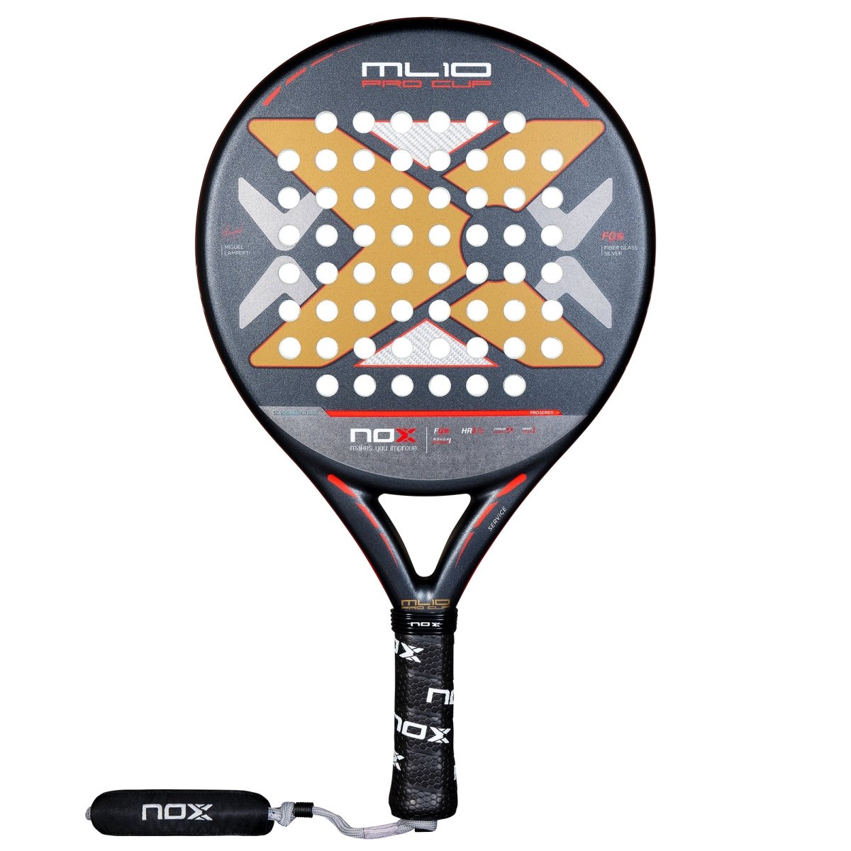 ML10 PRO CUP ROUGH SURFACE EDITION. La pala de Miguel Lamperti