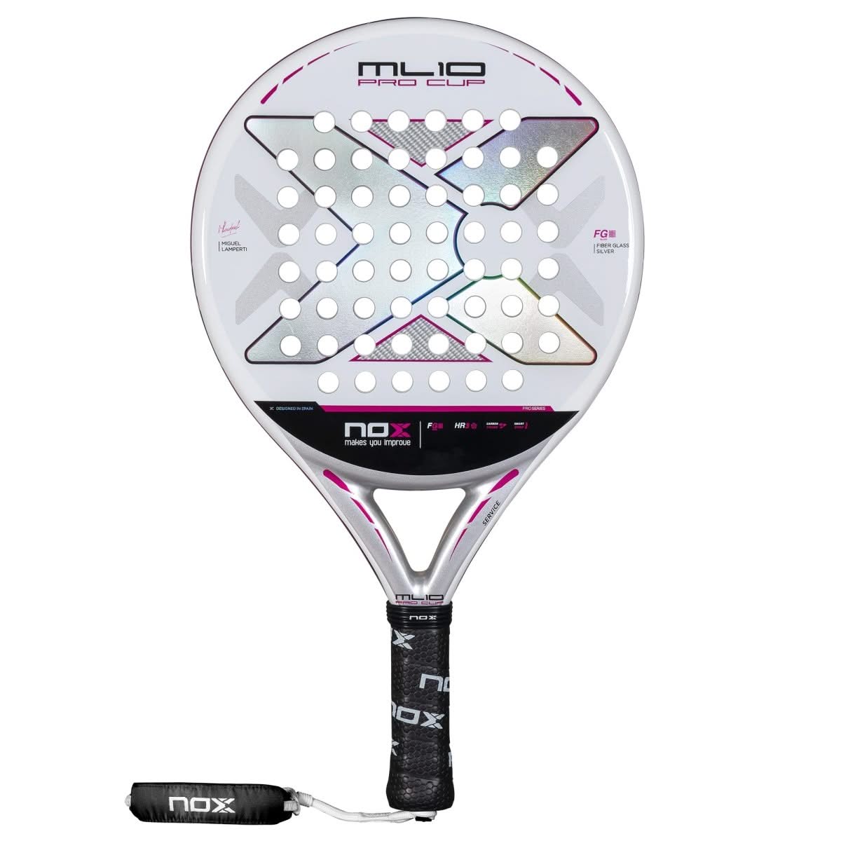 PALA ML10 PRO CUP SILVER BY MIGUEL LAMPERTI - NOX2025Palas