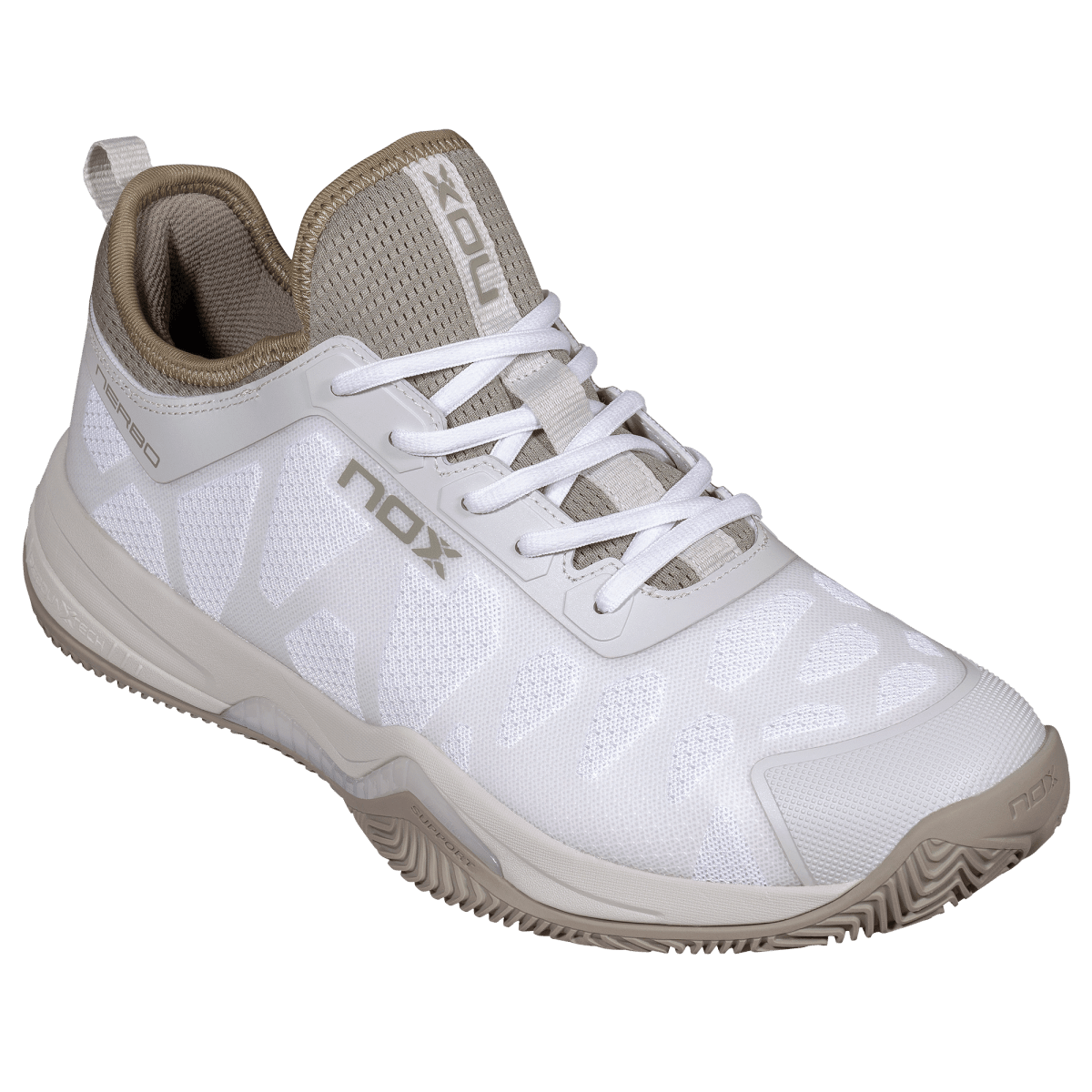 Zapatillas de Pádel NERBO Blanco/Verde Vetiver