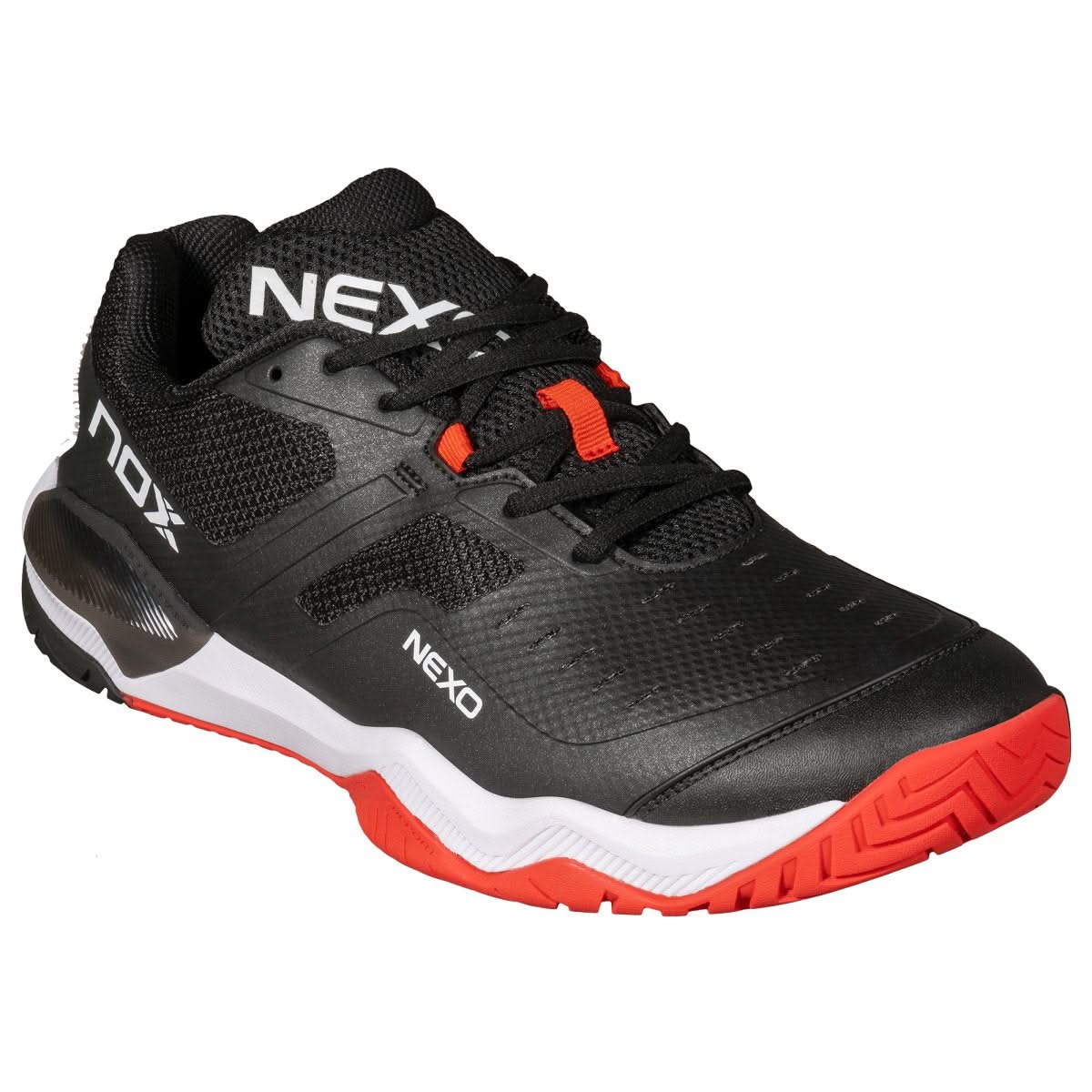Zapatillas de Pickleball LUX NEXO Negro/Rojo Lava - NOXpickleballZapatillas Pickleball