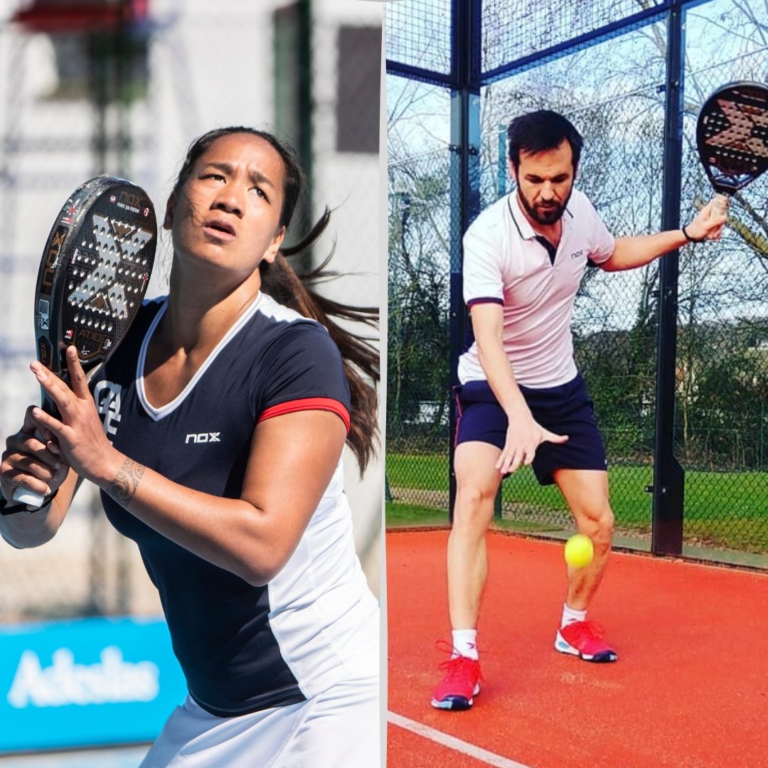 NOX renueva su apuesta por el pádel francés con las renovaciones de Benjamin Tison y Léa Godallier - NOX