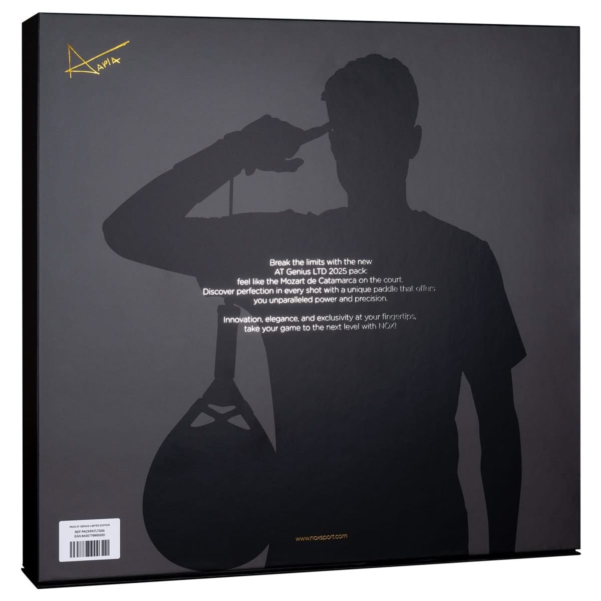 Pack AT Genius LTD 2025 - Agustín Tapia LIMITED EDITION - NOX2025Palas