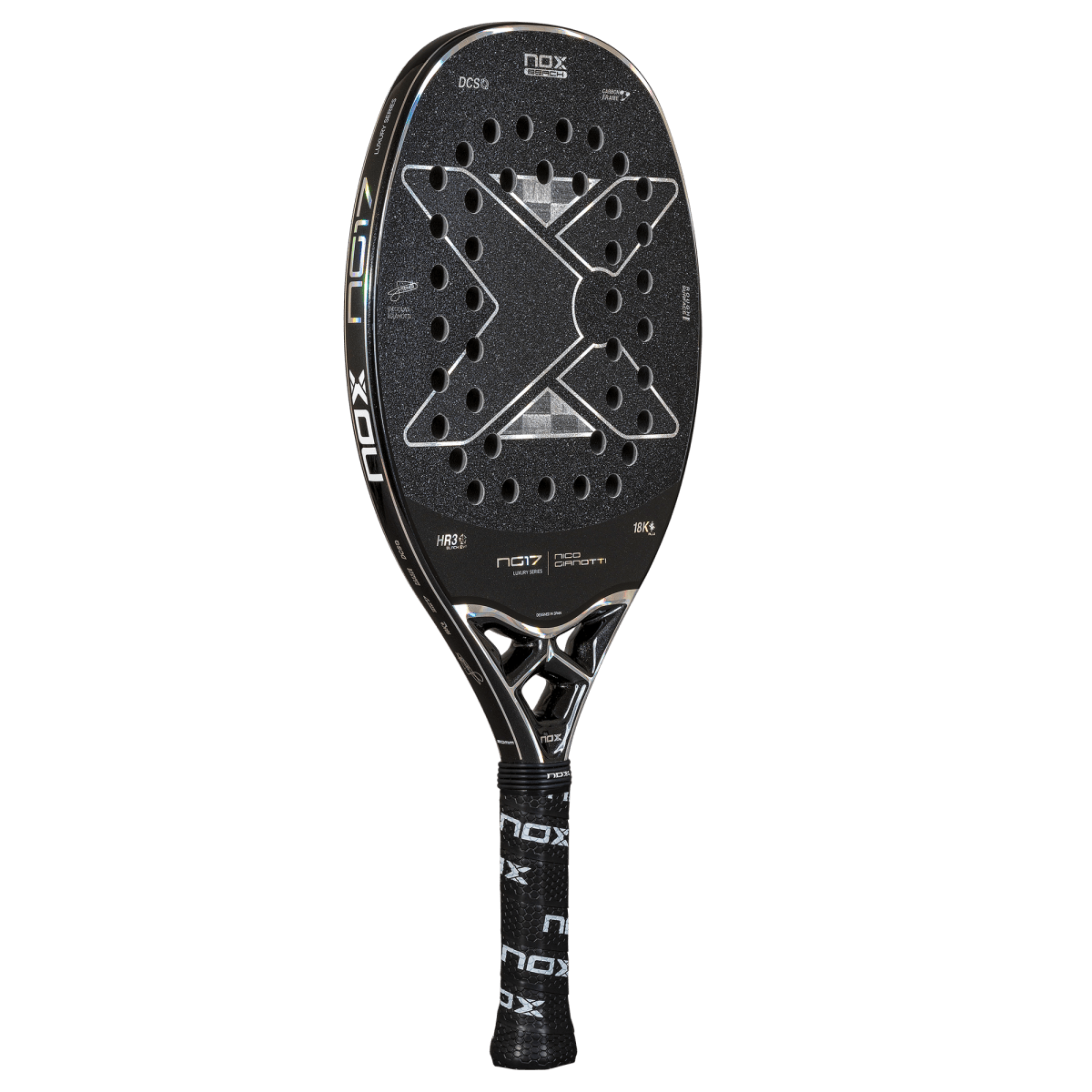 Pala beach tennis NG17 Luxury 2025. La pala de Nico Gianotti - NOX2024Palas Beach Tennis