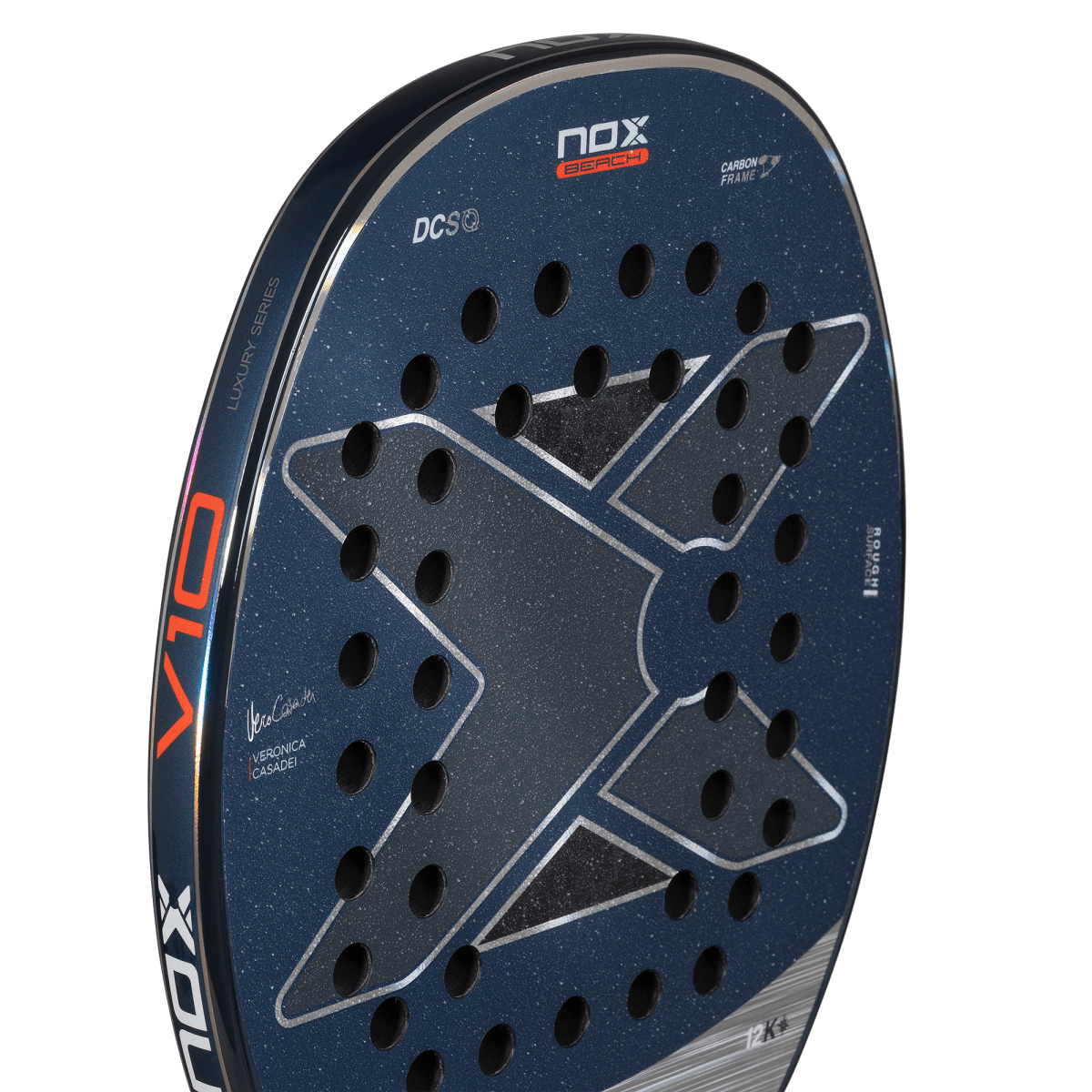 Pala beach tennis V10 Luxury 2025. La pala de Veronica Casadei - NOX2025Palas Beach Tennis