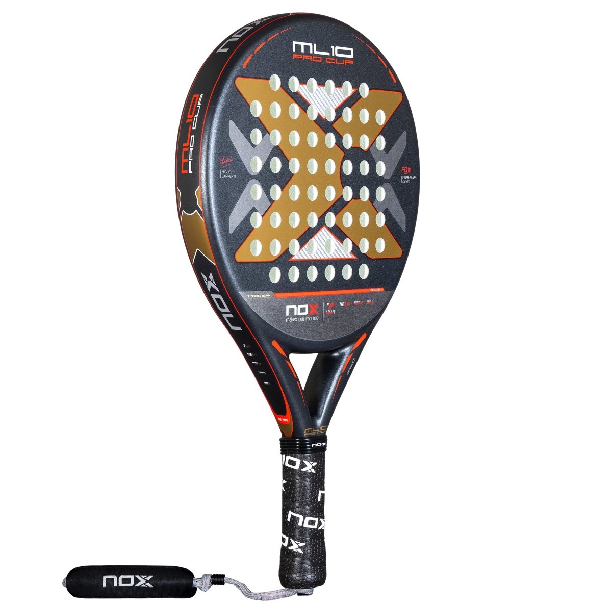 ML10 PRO CUP ROUGH SURFACE EDITION. La pala de Miguel Lamperti