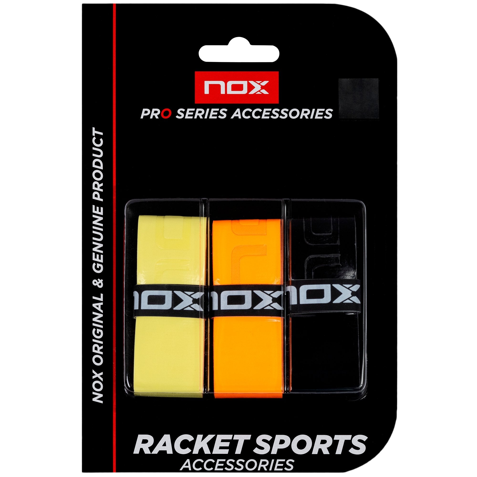 Caja de 6 uds. - Overgrip PRO Colores (3 Uds/Blister) - NOXovergripsBolsas/Cajas MKP