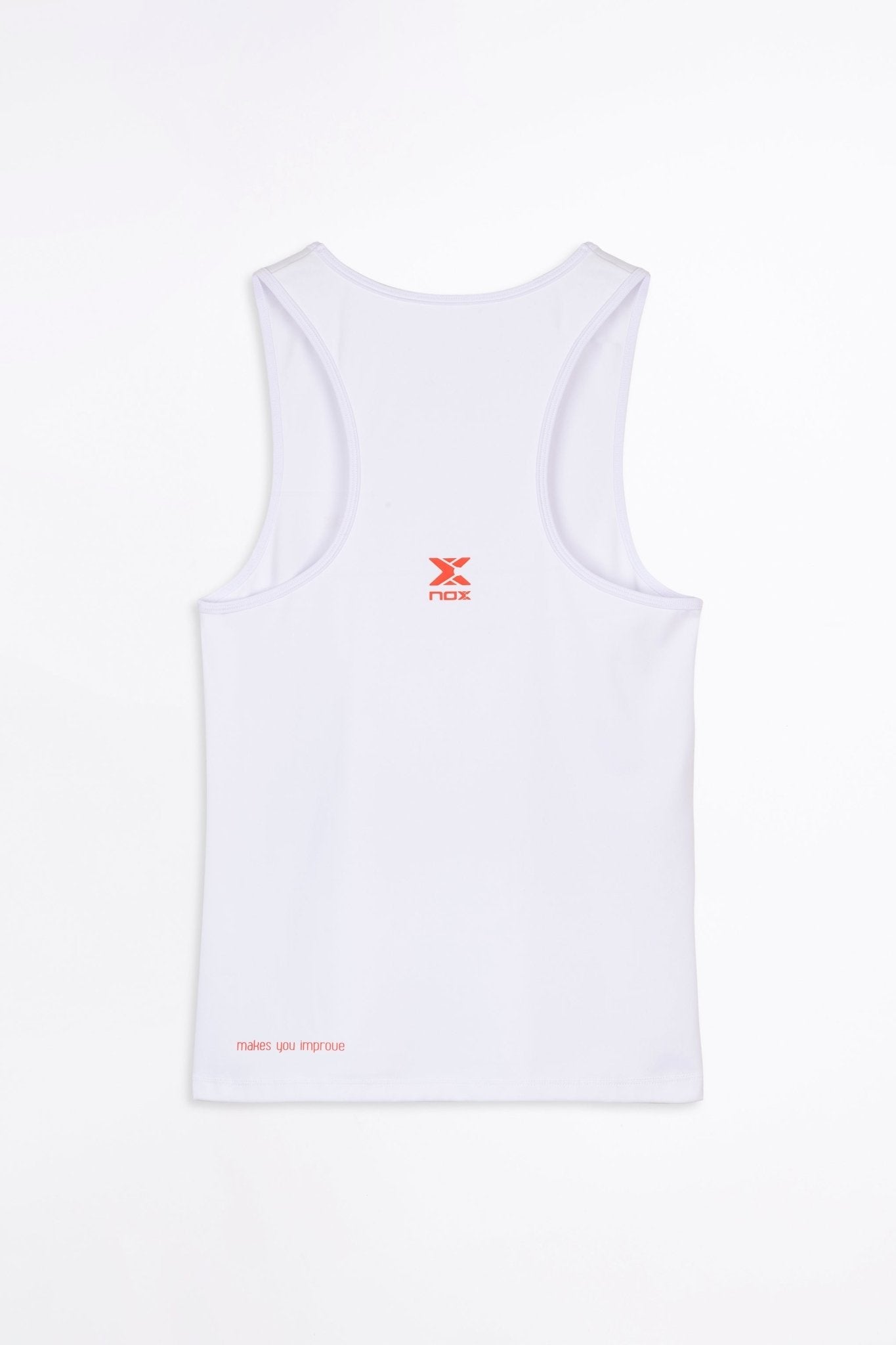 Camiseta tirantes mujer TEAM blanco - NOXcamisetaCamisetas