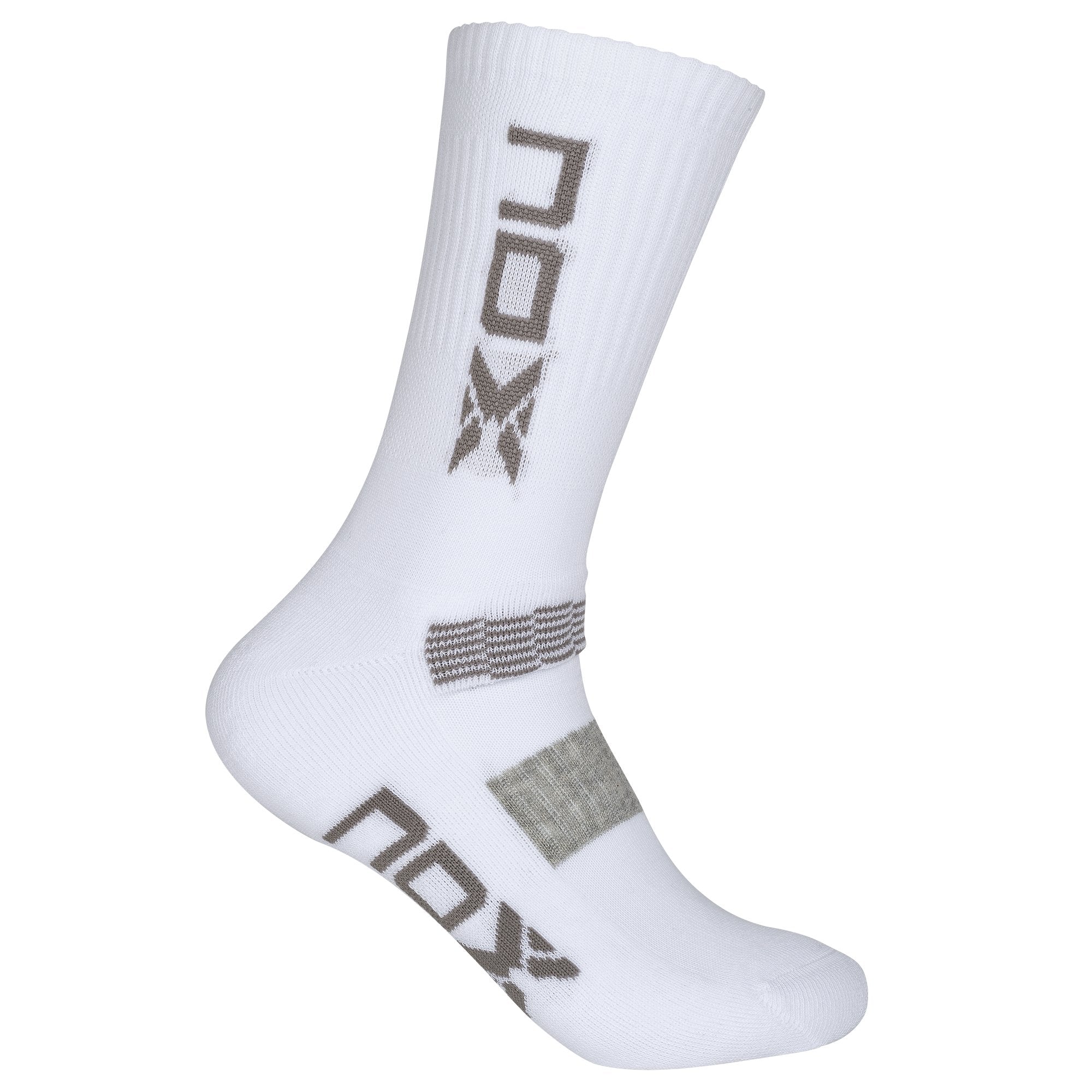 Pack calcetines técnicos MEDIA CAÑA blanco/gris - NOXcalcetinesCalcetines