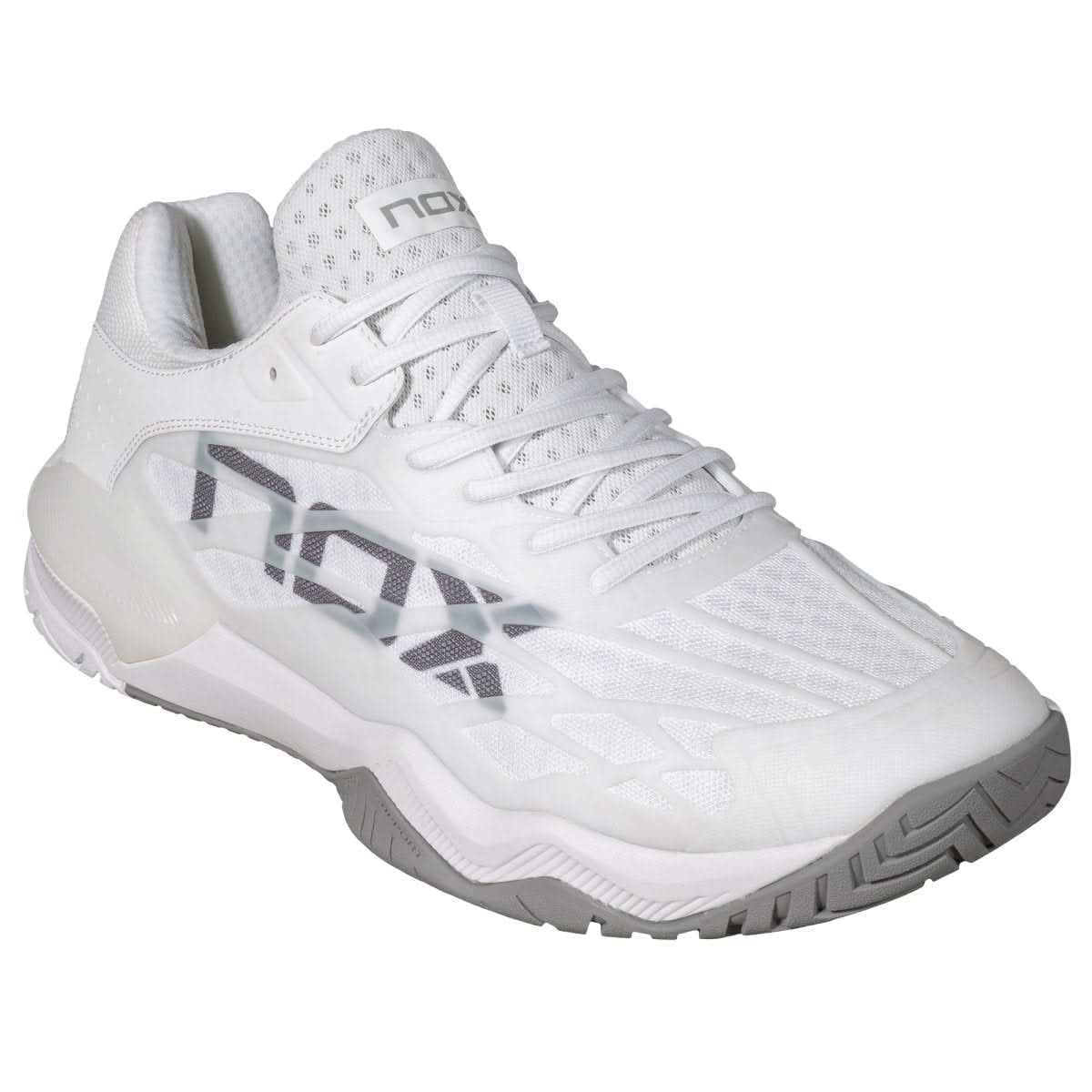 Zapatillas de Pickleball LUX TEMPO Blanco/Gris - NOXpickleballZapatillas Pickleball
